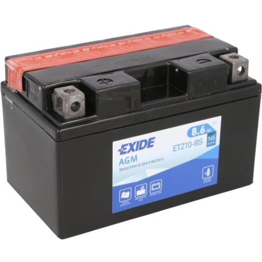 Акумулятор Exide 6 CT-8,6-L AGM ETZ10-BS