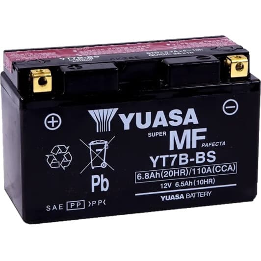 Аккумулятор Yuasa 6 CT-6,5-L AGM YT7B-BS