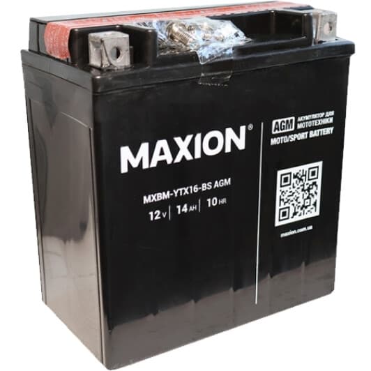 Акумулятор Maxion 6 CT-14-L YTX16-BS