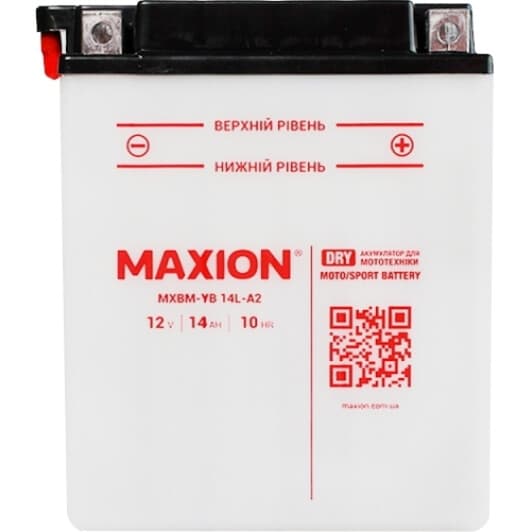 Аккумулятор Maxion 6 CT-14-R MXBM-YB14L-A2