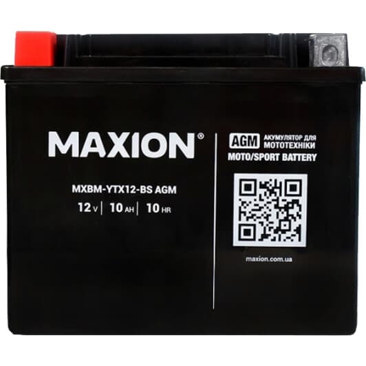 Аккумулятор Maxion 6 CT-10-L MXBM-YTX12-BS