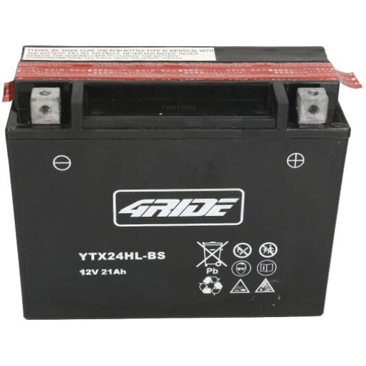 Аккумулятор 4RIDE 6 CT-21-R YTX24HL-BS