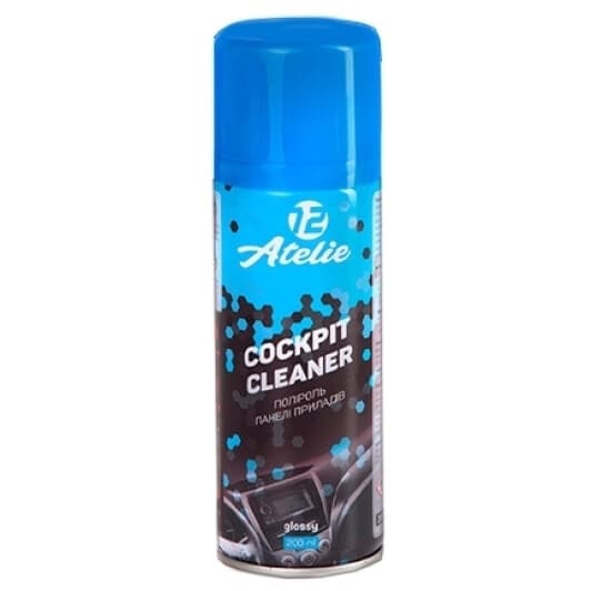 Полироль для салона 12 Atelie Cockpit Cleaner новая машина 200 мл