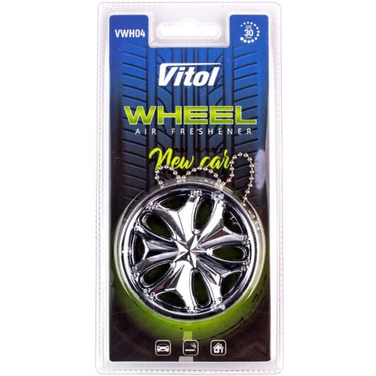 Ароматизатор Vitol Wheel New Car