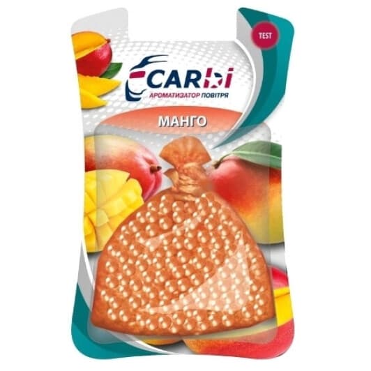 Ароматизатор CarBI Mango 15 г