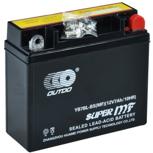 Акумулятор Outdo 6 CT-7-R Super MF Sealed YB7BL-BS