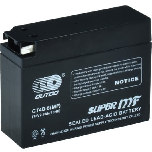 Аккумулятор Outdo 6 CT-2,3-R GT4B-5