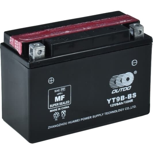 Аккумулятор Outdo 6 CT-8-L Super MF Sealed YT9B-BS