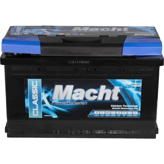 Аккумулятор Macht 6 CT-90-R Classic 19797
