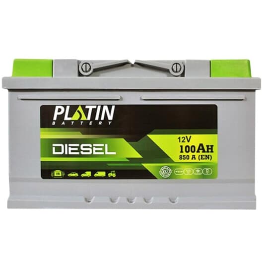 Аккумулятор Platin 6 CT-100-R Silver Diesel 6002321
