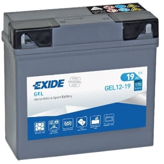 Аккумулятор Exide 6 CT-19-R GEL12-19