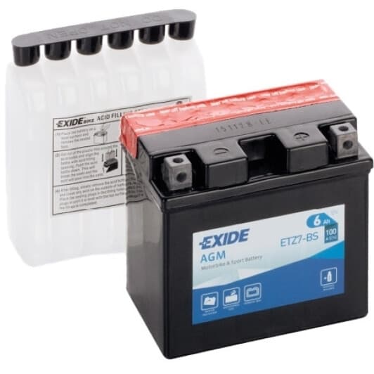 Акумулятор Exide 6 CT-6-R AGM ETZ7-BS