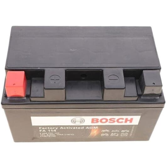 Аккумулятор Bosch 6 CT-8,6-L Factory Activated AGM 0986FA1140