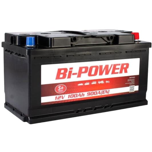 Аккумулятор Bi-Power 6 CT-100-R S+ KLVRW100-00