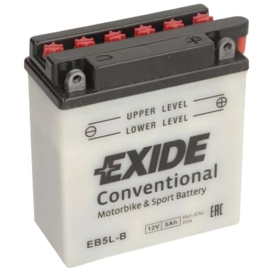 Аккумулятор Exide 6 CT-5-R Conventional YB5L-B