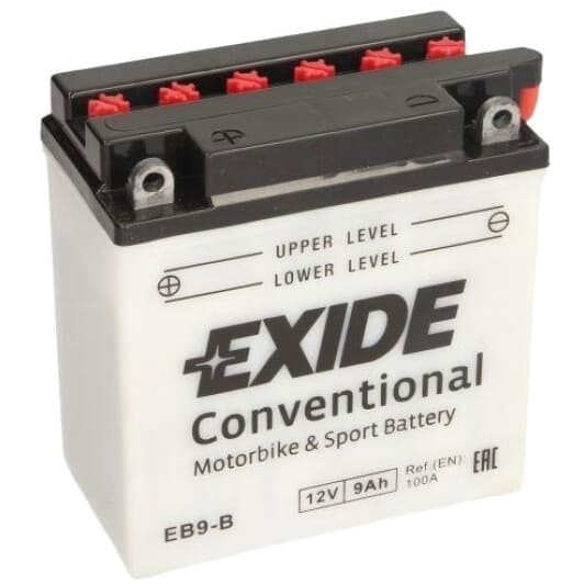 Аккумулятор Exide 6 CT-9-L Conventional YB9-B