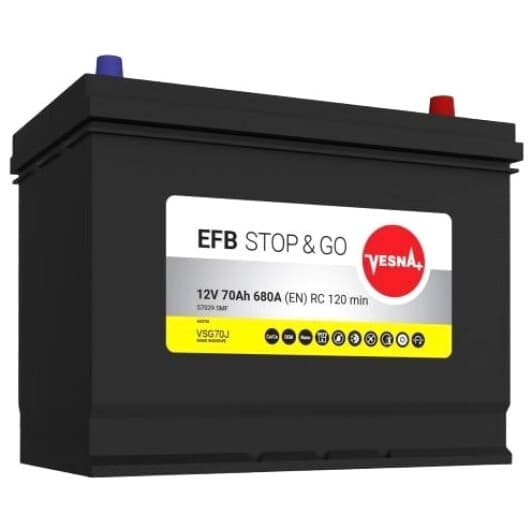 Акумулятор Vesna 6 CT-70-R Stop & Go 313670