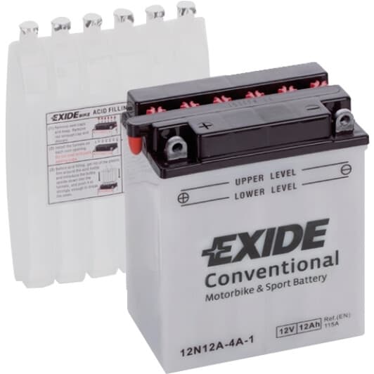 Аккумулятор Exide 6 CT-12-L Conventional 12N12A-4A-1