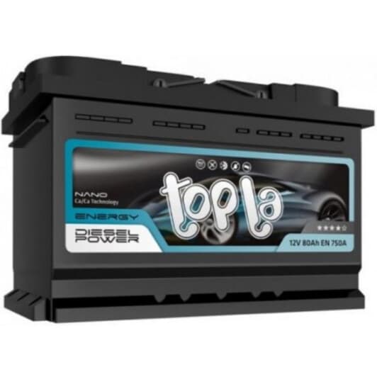 Акумулятор Topla 6 CT-80-R Energy Diesel Power 118274