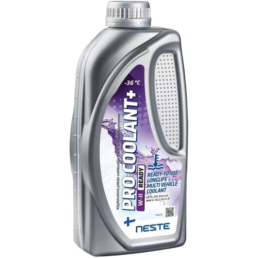 Готовий антифриз Neste Pro+ Coolant W-II Ready OAT фіолетовий -36 °C
