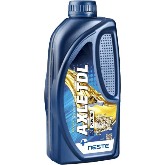 Трансмісійна олива Neste Axle TDL PC GL-4 / 5 75W-90 синтетична