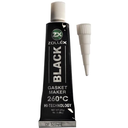 Zollex Gasket Maker чорний формувач прокладок, 25 мл (9BL1)