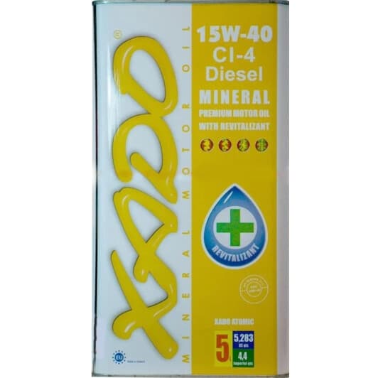 Xado Atomic Oil CI-4 Diesel 15W-40 (5 л) моторна олива