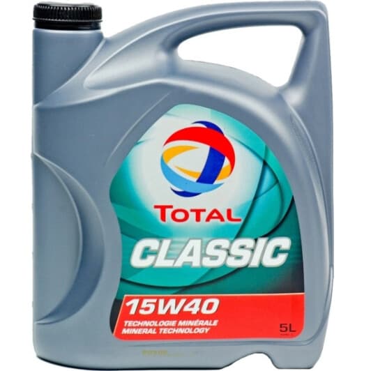 Total Classic 15W-40 (5 л) моторное масло