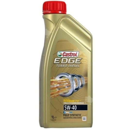 Castrol EDGE Turbo Diesel 5W-40 (1 л) моторна олива