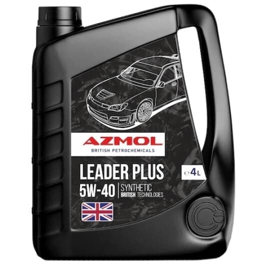 Azmol Leader Plus 5W-40 (4 л) моторное масло