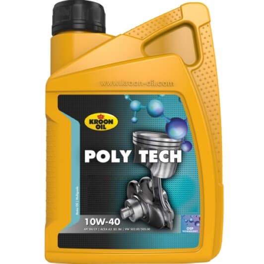 Kroon Oil Poly Tech 10W-40 (1 л) моторна олива