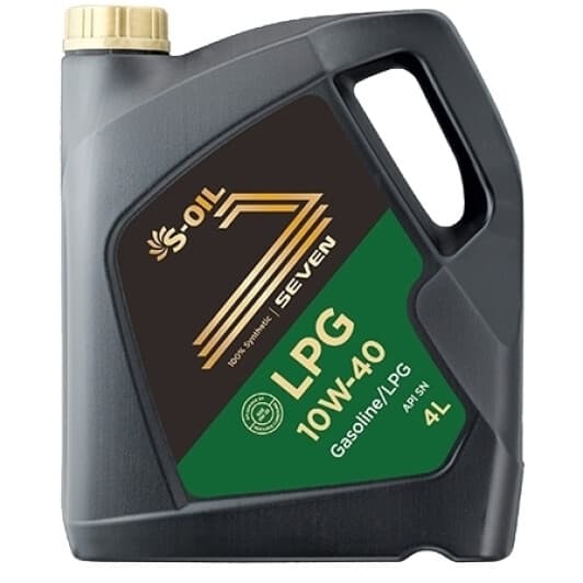S-Oil Seven LPG 10W-40 (4 л) моторна олива