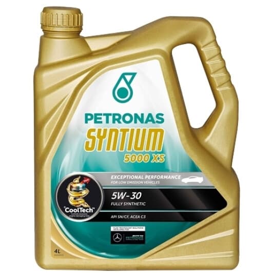 Petronas Syntium 5000 XS 5W-30 (4 л) моторна олива