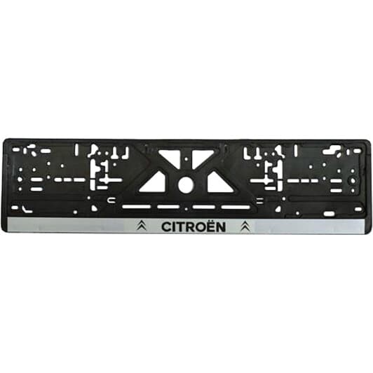 Рамка номерного знака Vitol 18473 цвет черный на Citroen