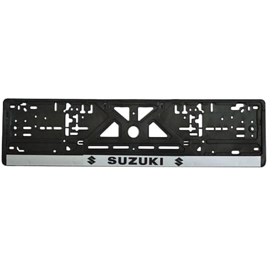 Рамка номерного знака Vitol 18383 цвет черный на Suzuki
