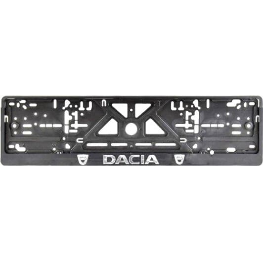 Рамка номерного знака Vitol UKR00 колір чорний на Dacia