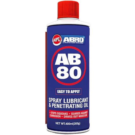 Мастило ABRO AB-80 Spray lubrication & Penetrating oil багатофункціональне проникне