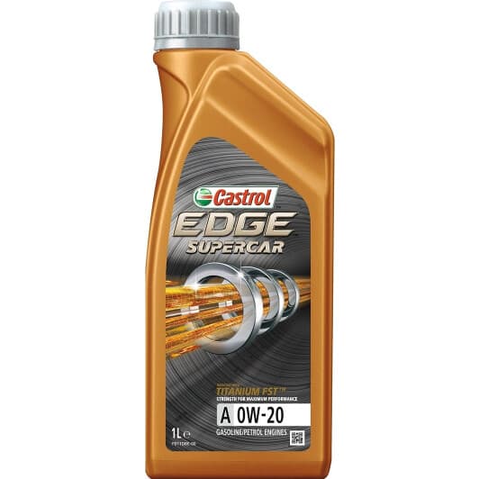 Castrol EDGE Supercar A Titanium FST 0W-20 (1 л) моторна олива