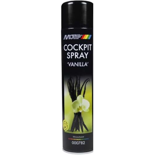 Очиститель салона Motip Cockpit Spray ваниль 600 мл (000782)
