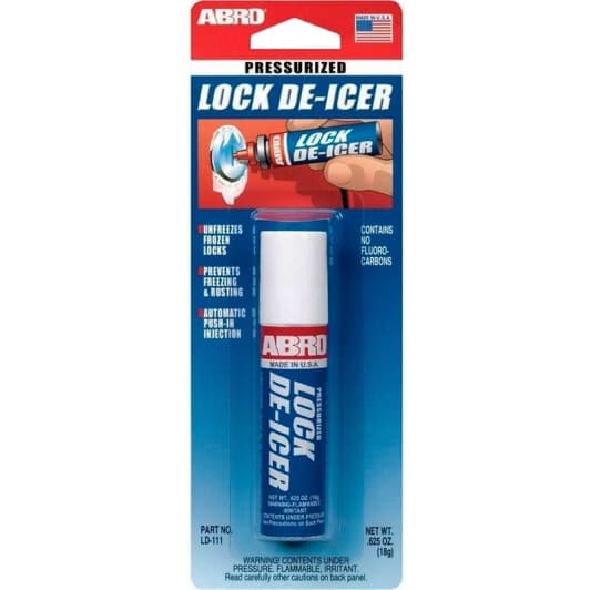 ABRO Lock-De-Icer розморожувач замків