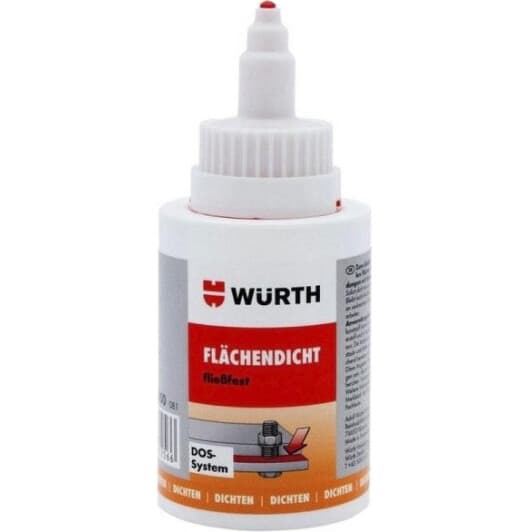 Würth Flachendicht DOS-System красный формирователь прокладок, 50 мл (893243050)