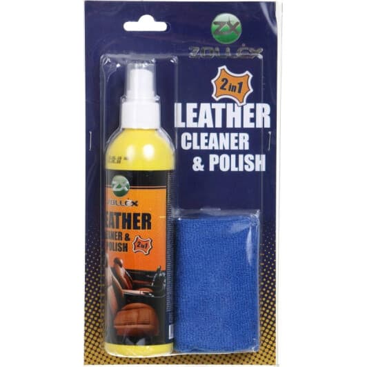 Очиститель салона Zollex Leather Cleaner & Conditioner 240 мл (CСL24)