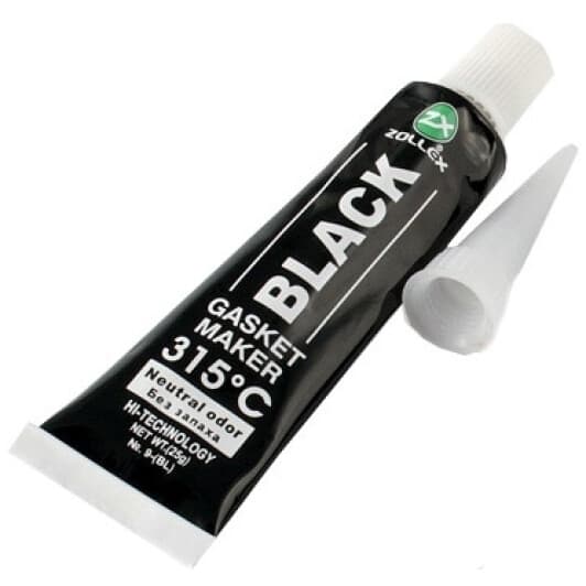Zollex Gasket Maker (без запаха) черный формирователь прокладок