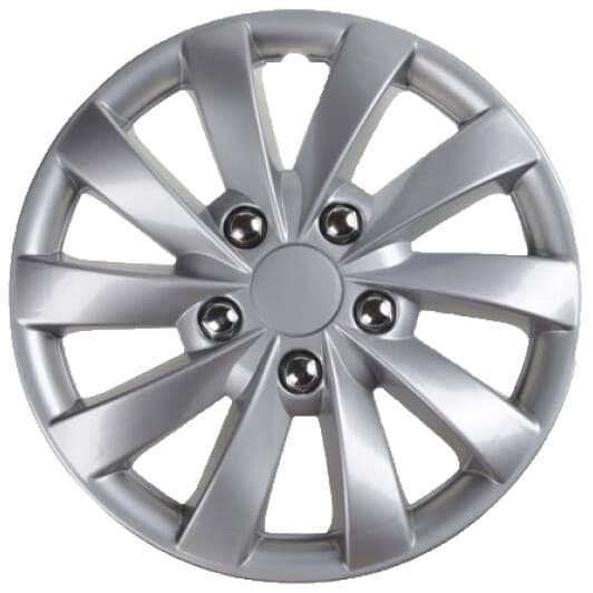 Комплект ковпаків на колеса Carface Faro колір сірий R13