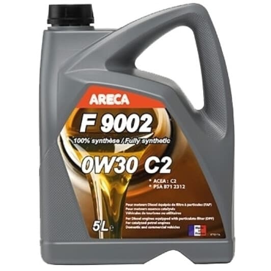 Areca F9002 C2 0W-30 (5 л) моторна олива