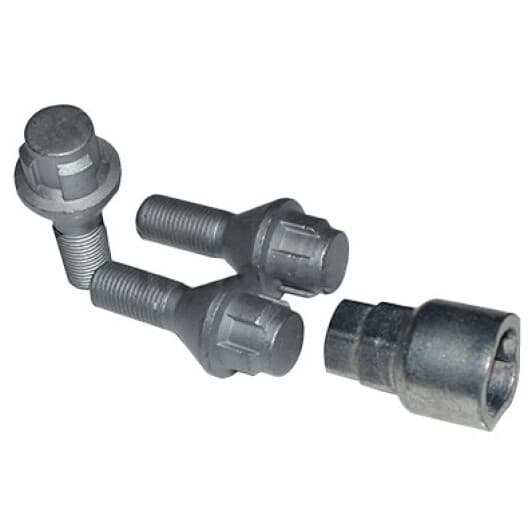 Комплект болтів-секреток із ключем Citroen / Peugeot 1611196580