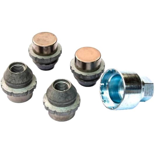 Комплект гайок-секреток із ключем Ford 1751660