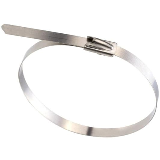 Хомут Apro CTM-79520 із затисним замком сталь W2 100 шт