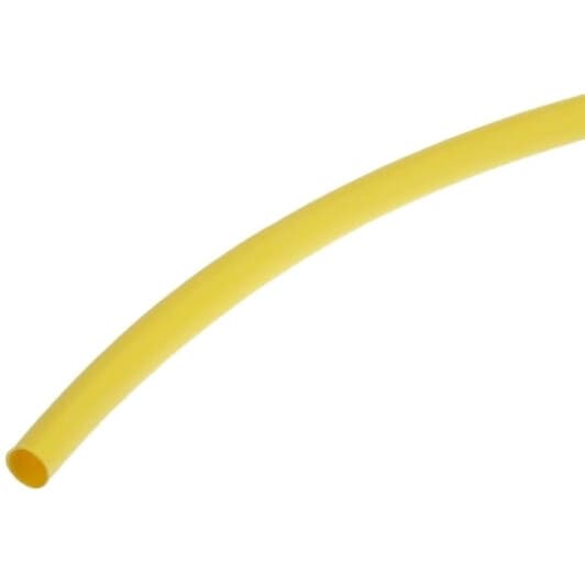 Термоусадка Apro ZRG-15Y 1.5/0.75 мм колір жовтий 1 м 30 шт
