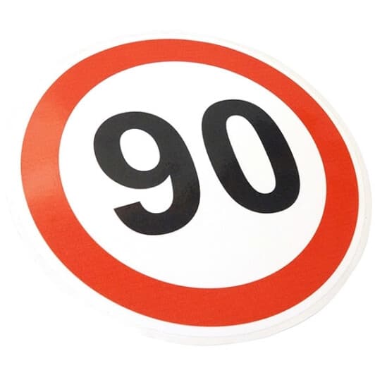 Наліпка Tempest 90 км / год (TP875693)